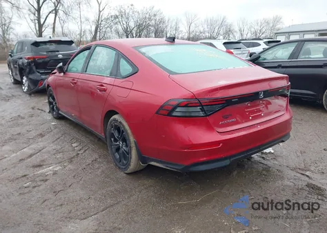 2025 Honda Accord Se from USA, damaged, VIN 1HGCY1F49SA038024